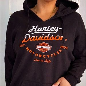 Oversized Harley Davidson hoodie
